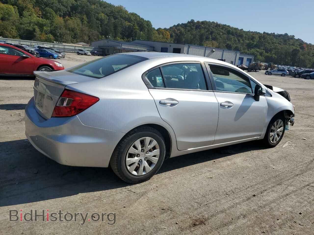2012 HONDA CIVIC - VIN: 19XFB2F51CE019574 - Фото 3