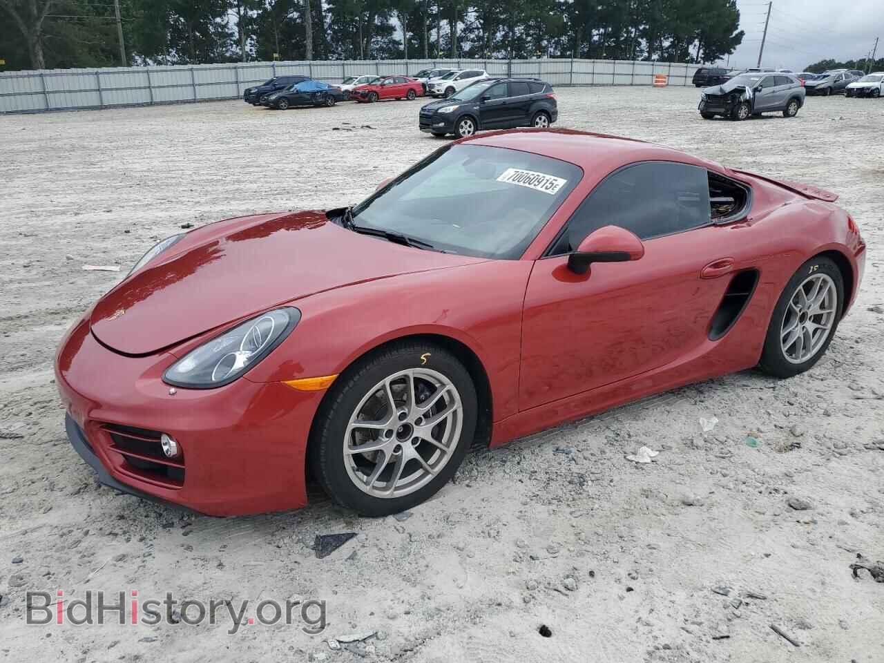 Фотография WP0AA2A88EK171821 - PORSCHE CAYMAN 2014