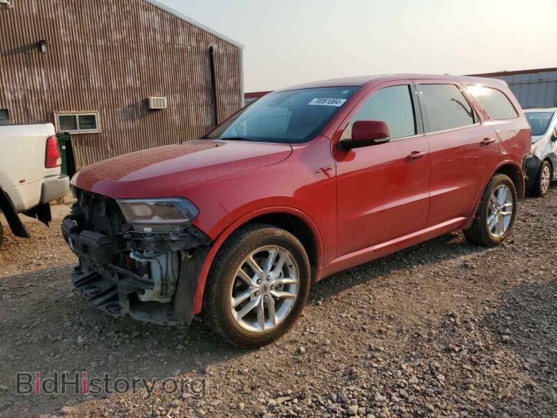2022 Dodge DURANGO GT (VIN 1C4RDJDG3NC108398) — фото 1 из 13, Copart, повреждение: задняя часть