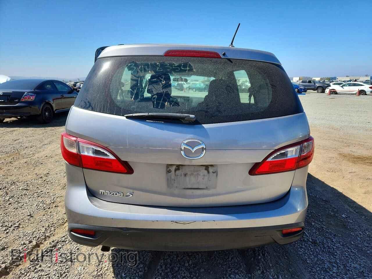 2012 MAZDA 5 - VIN: JM1CW2BL5C0133095 - Фото 6