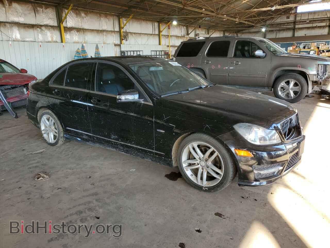 2012 MERCEDES-BENZ C-CLASS - VIN: WDDGF4HB7CA628197 - Фото 4