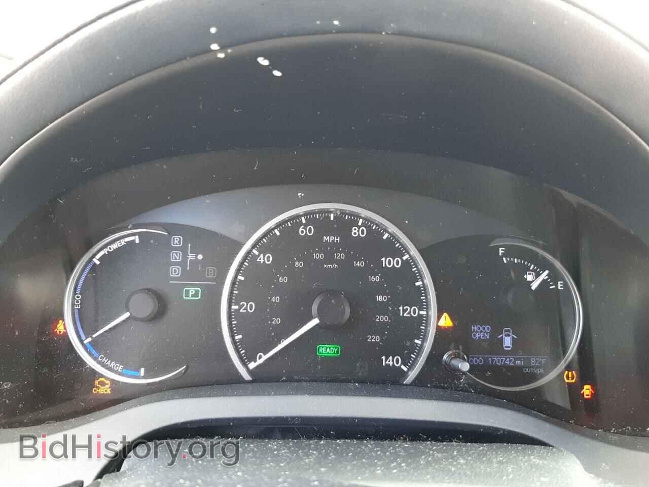 2012 LEXUS CT 200 - VIN: JTHKD5BH8C2107513 - Фото 9