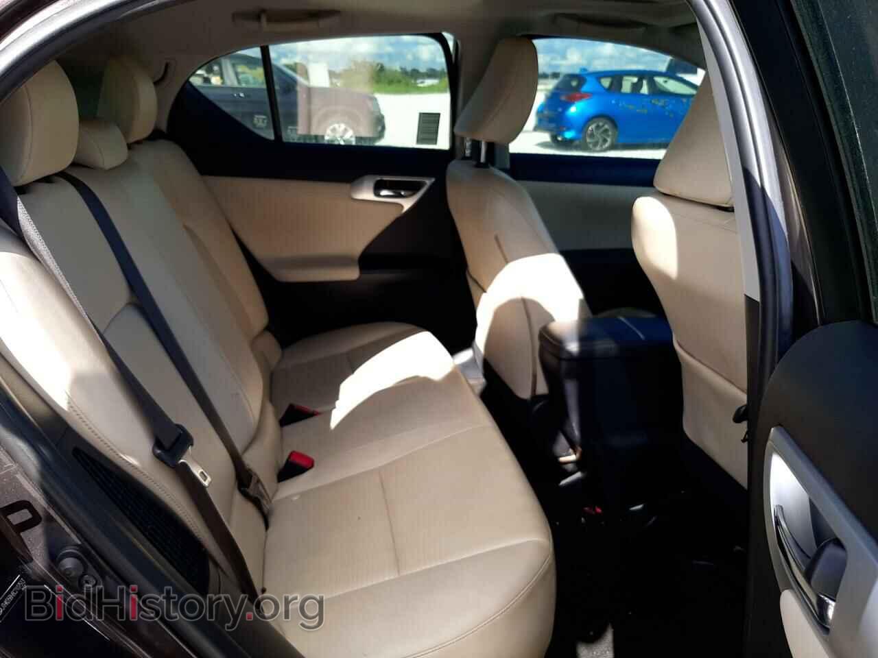 2012 LEXUS CT 200 - VIN: JTHKD5BH8C2107513 - Фото 10