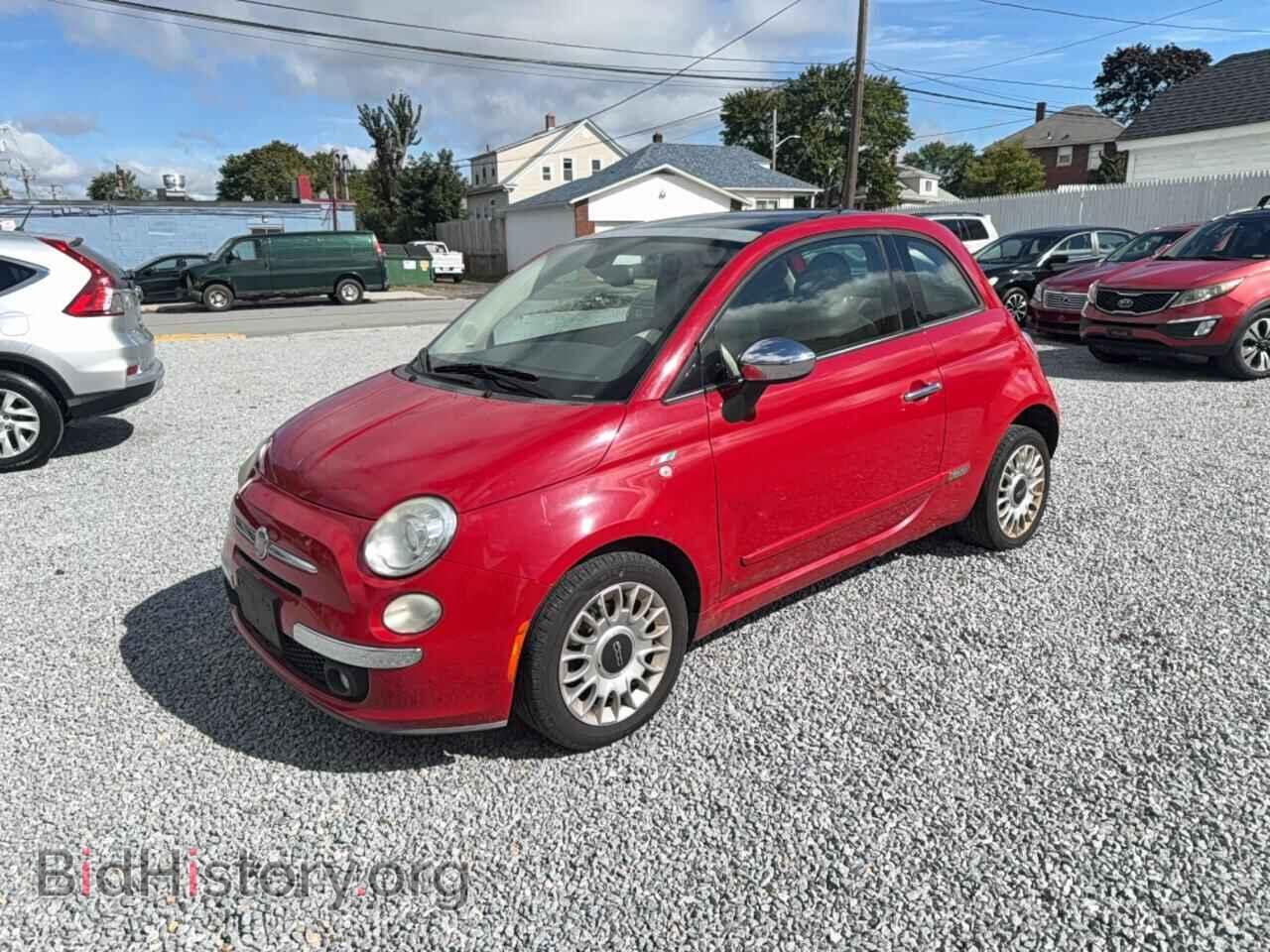 2012 FIAT 500 - VIN: 3C3CFFCR0CT366190 - Photo 2