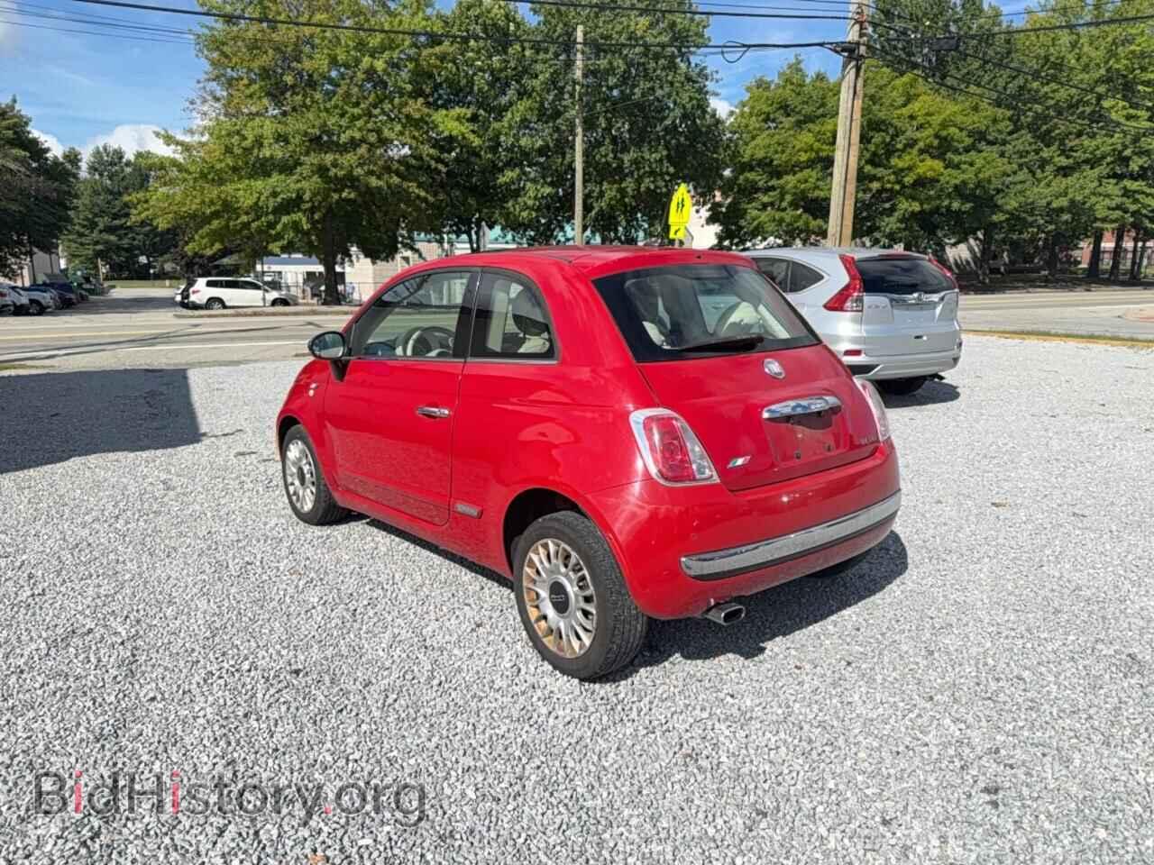 2012 FIAT 500 - VIN: 3C3CFFCR0CT366190 - Photo 3