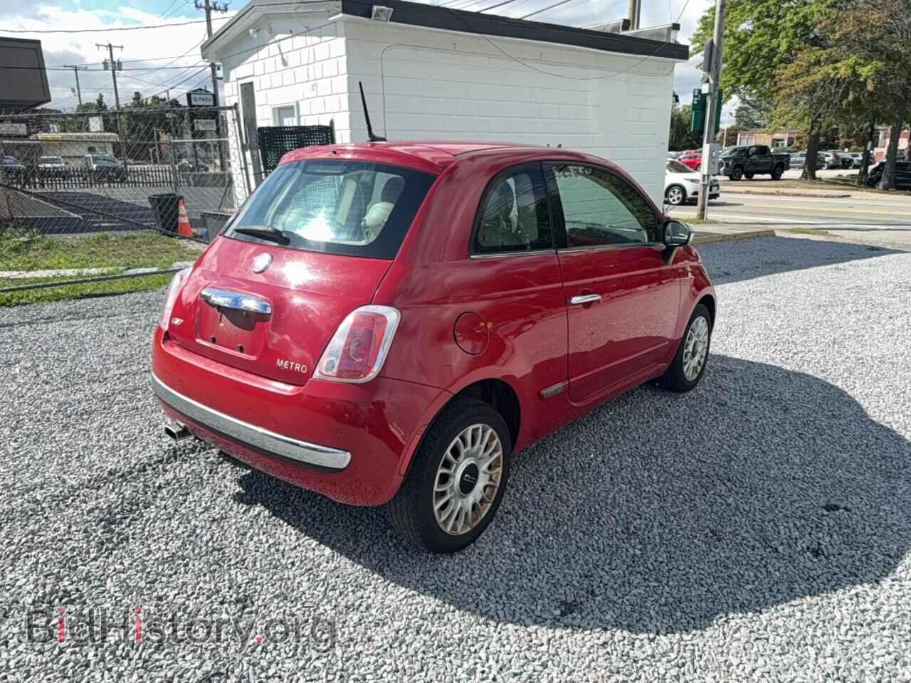 2012 FIAT 500 - VIN: 3C3CFFCR0CT366190 - Photo 4