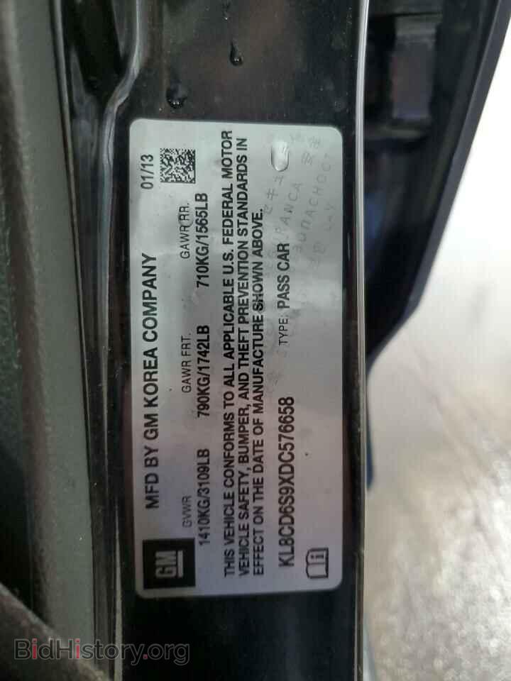 2013 CHEVROLET SPARK - VIN: KL8CD6S9XDC576658 - Фото 14