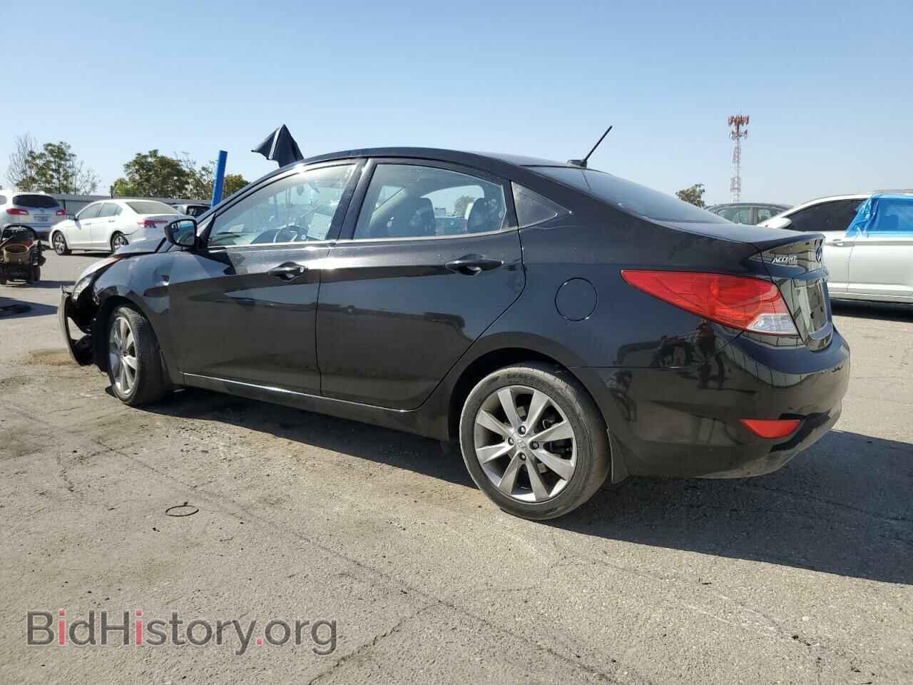 2014 HYUNDAI ACCENT - VIN: KMHCU4AE7EU591720 - Фото 2