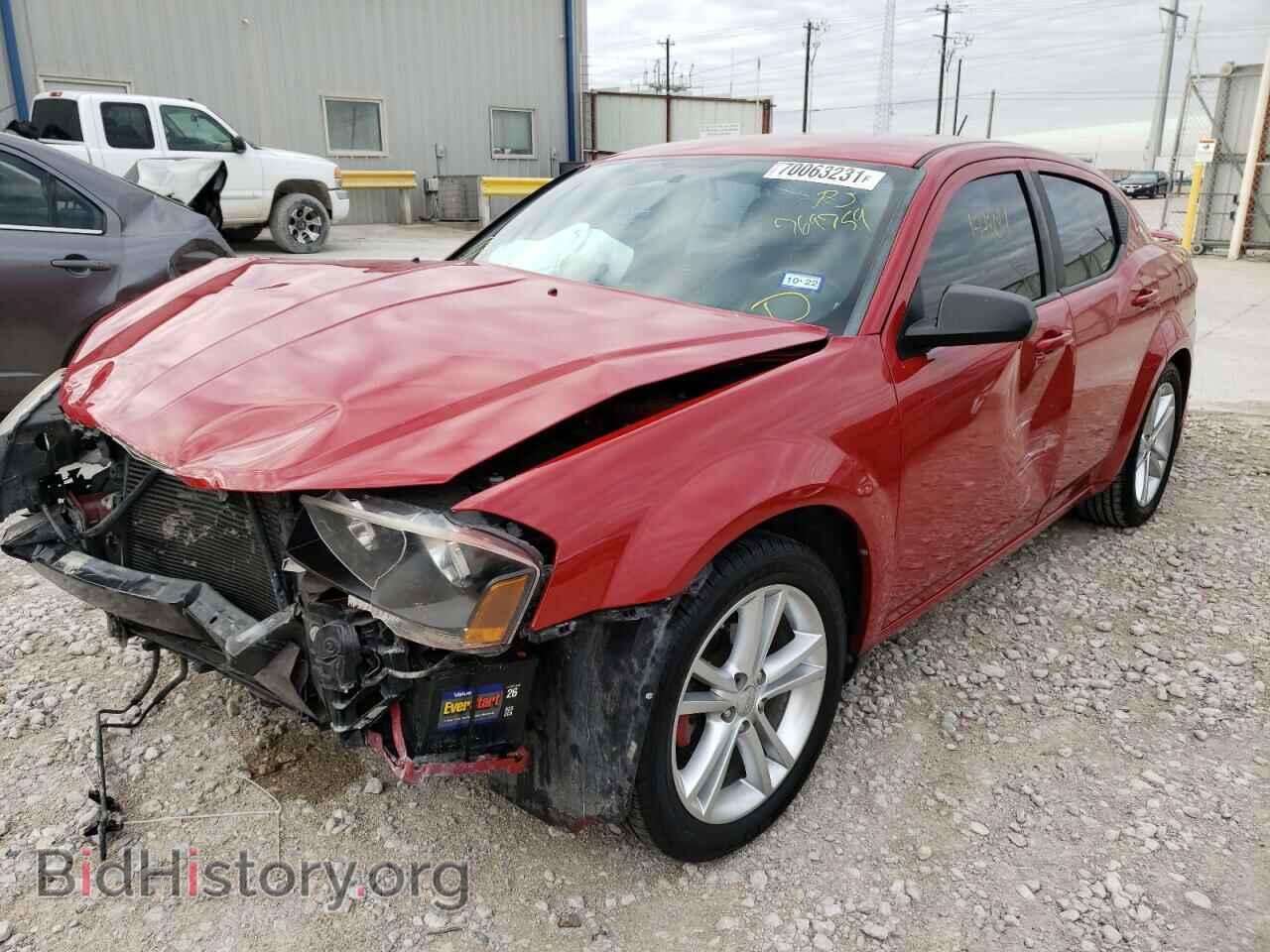 2013 DODGE AVENGER - VIN: 1C3CDZAG4DN769759 - Фото 2