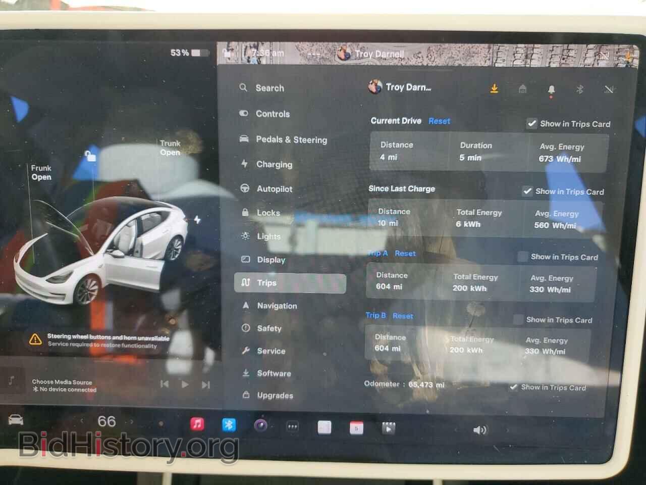 2020 TESLA MODEL 3 - VIN: 5YJ3E1ECXLF805551 - Photo 9