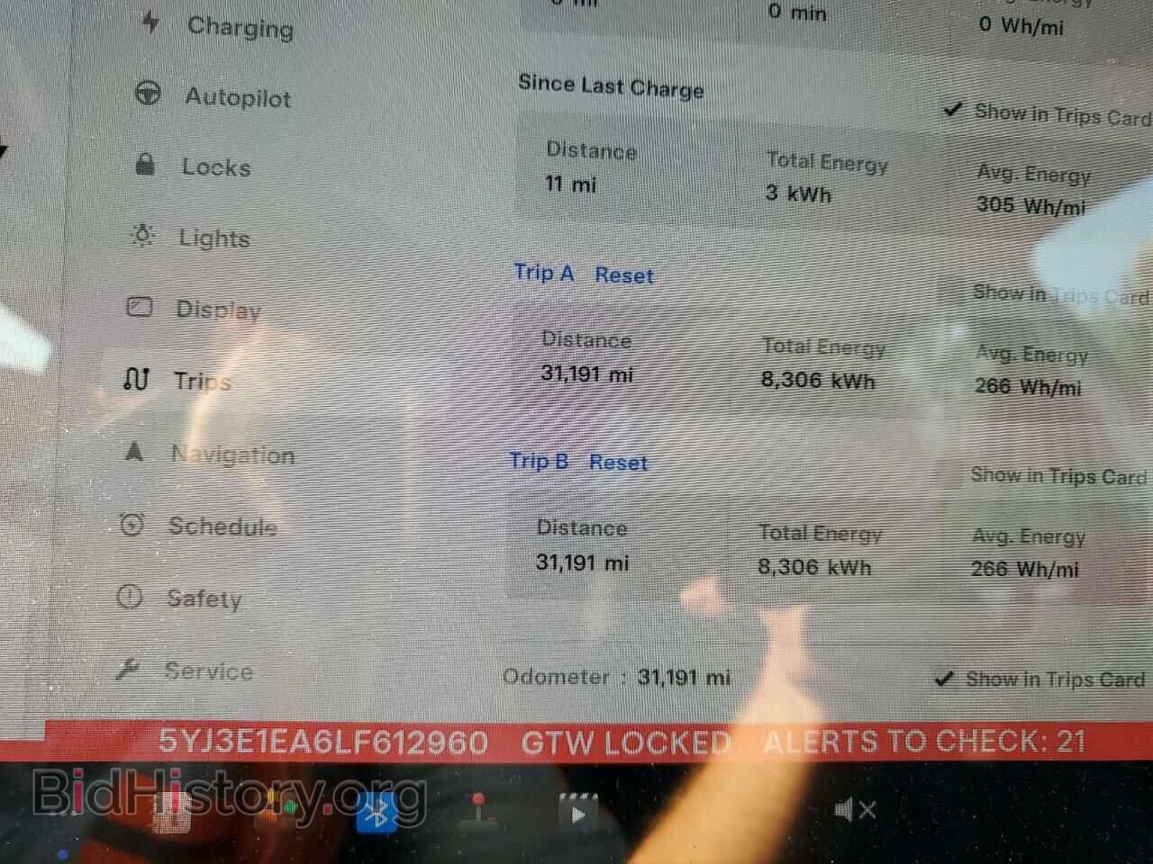 2020 TESLA MODEL 3 - VIN: 5YJ3E1EA6LF612960 - Фото 9