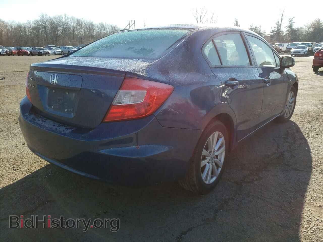 2012 HONDA CIVIC - VIN: 19XFB2F85CE366562 - Фото 3