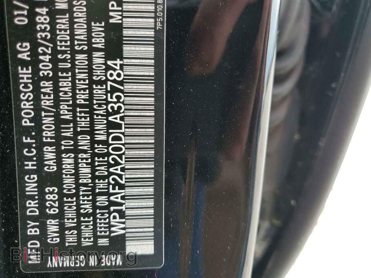2013 PORSCHE CAYENNE - VIN: WP1AF2A20DLA35784 - Фото 12