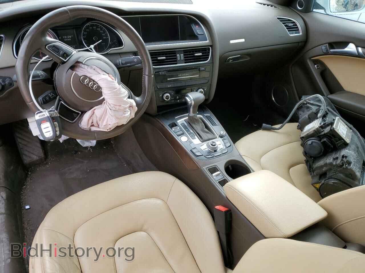 2013 AUDI A5 - VIN: WAULFAFH9DN001376 - Фото 8