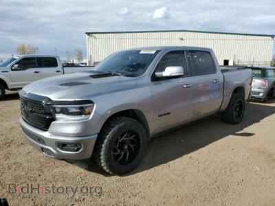 2020 RAM 1500 Rebel, silver — VIN 1C6SRFLT9LN255753, Copart