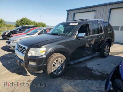 2010 Ford EXPLORER Limited, черный — VIN 1FMEU7F82AUA92797, Copart