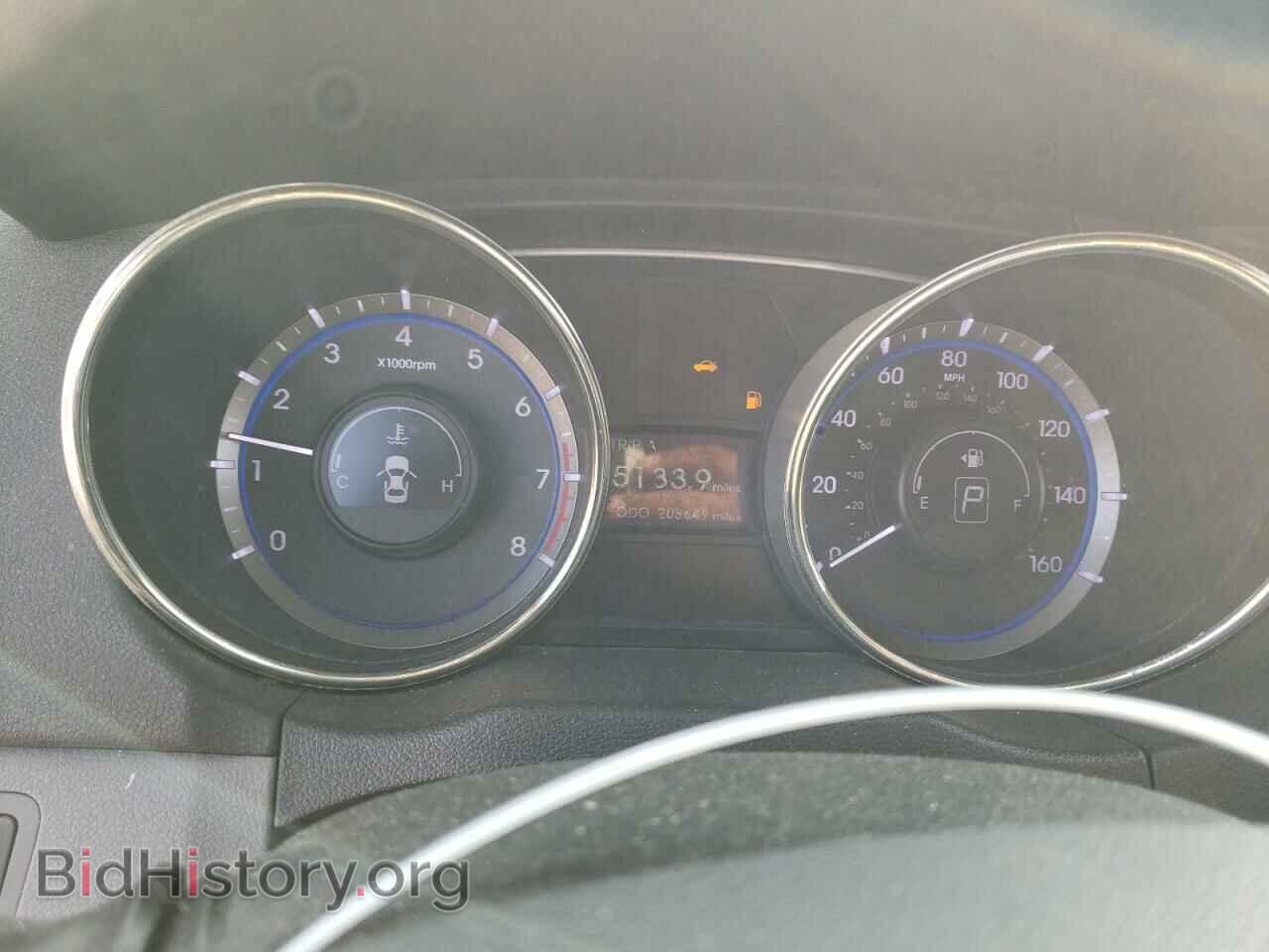2012 HYUNDAI SONATA - VIN: 5NPEC4AB5CH425693 - Фото 9