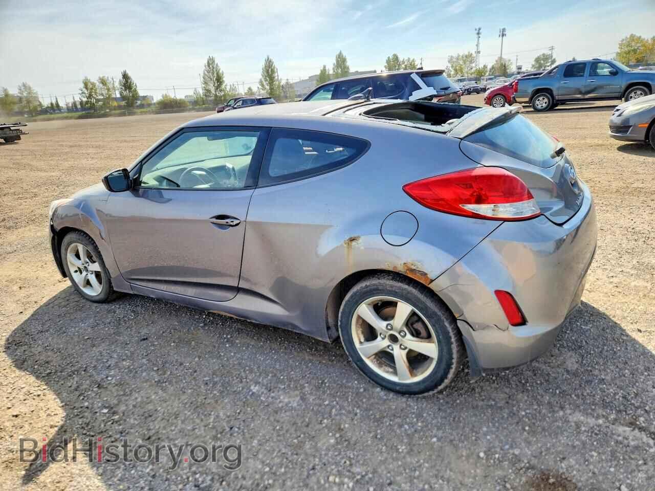 2012 HYUNDAI VELOSTER - VIN: KMHTC6AD7CU043087 - Фото 2