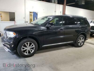 2016 Dodge DURANGO Limited, black — VIN 1C4RDJDGXGC315308, Copart