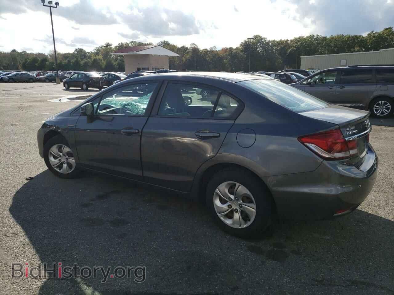 2013 HONDA CIVIC - VIN: 2HGFB2F54DH574638 - Фото 2
