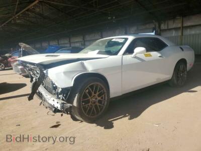 2019 Dodge CHALLENGER SXT, white — VIN 2C3CDZAG4KH712001, Copart