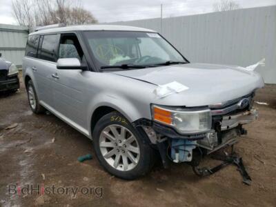2011 Ford FLEX Flex SEL, silver — VIN 2FMHK6CC0BBD21796, Copart