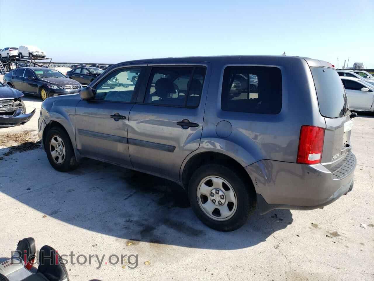 2014 HONDA PILOT - VIN: 5FNYF3H22EB012863 - Фото 2