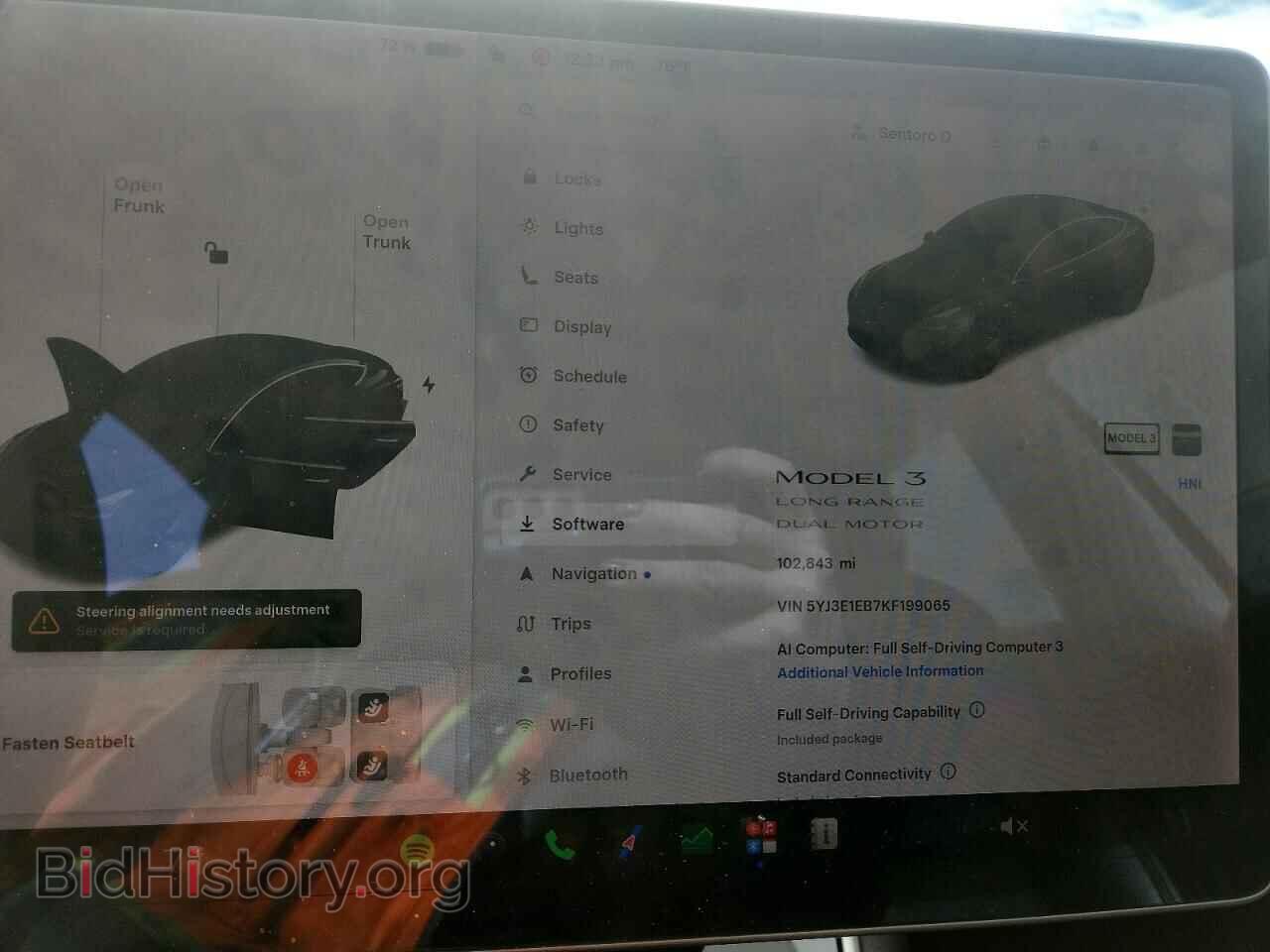 2019 TESLA MODEL 3 - VIN: 5YJ3E1EB7KF199065 - Photo 9