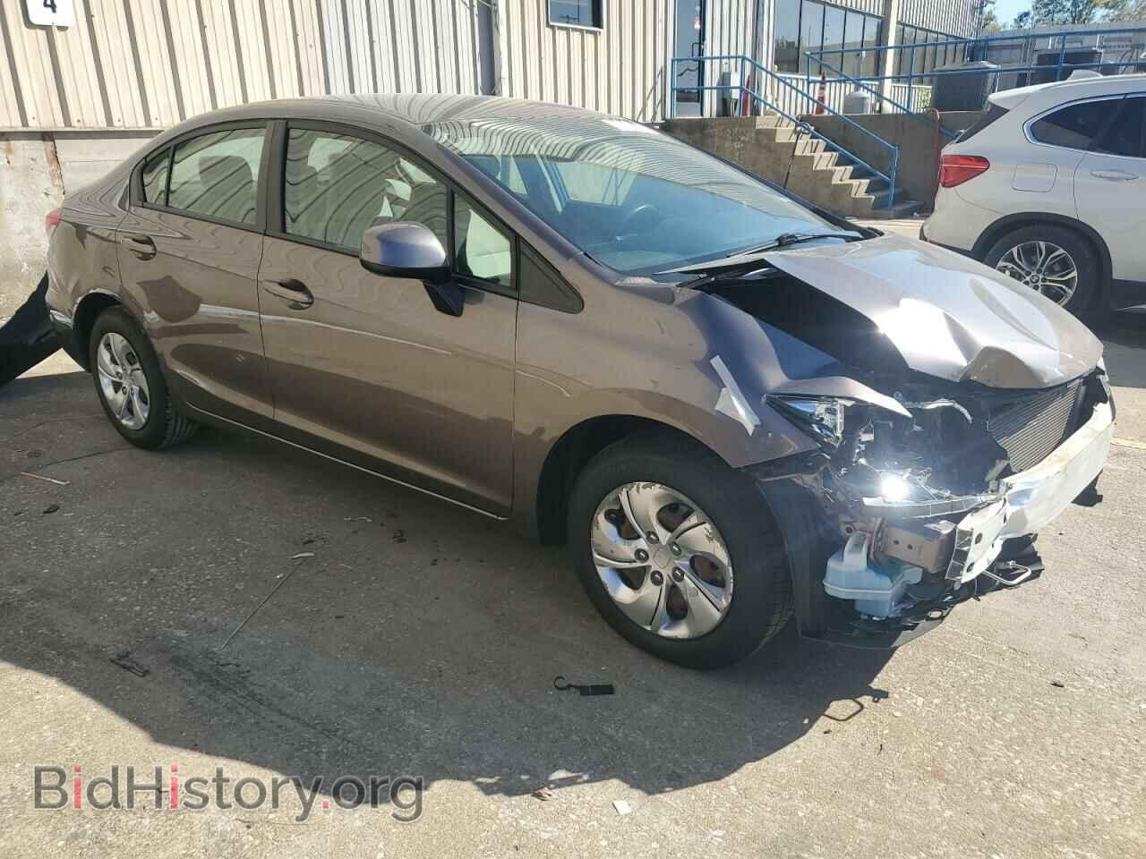 2013 HONDA CIVIC - VIN: 19XFB2F52DE092485 - Фото 4
