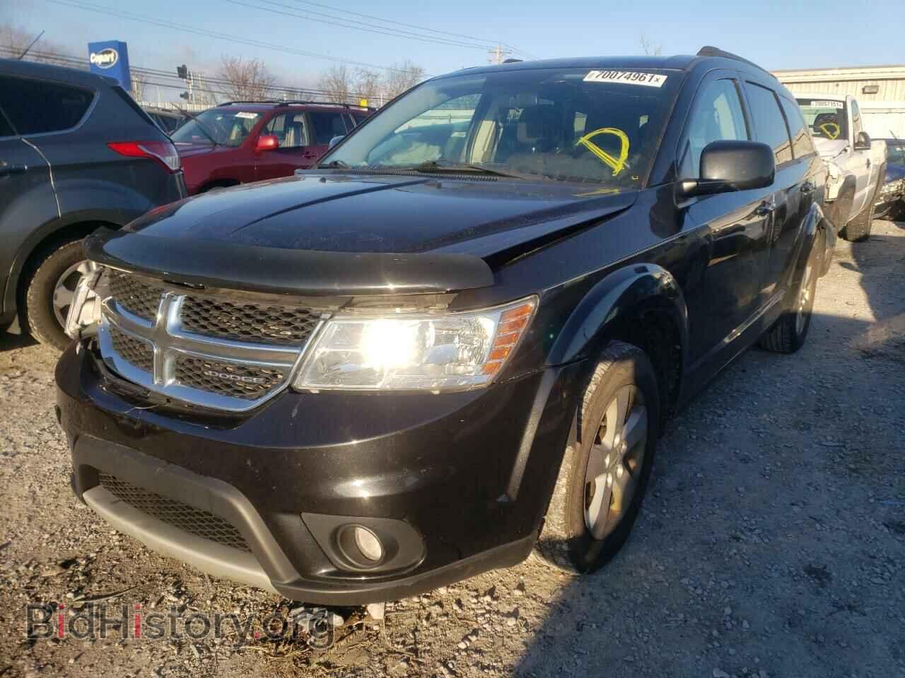 2012 DODGE JOURNEY - VIN: 3C4PDCBG7CT204526 - Фото 2