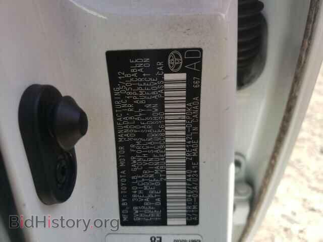 2012 TOYOTA COROLLA - VIN: 2T1BU4EE9CC856190 - Фото 9