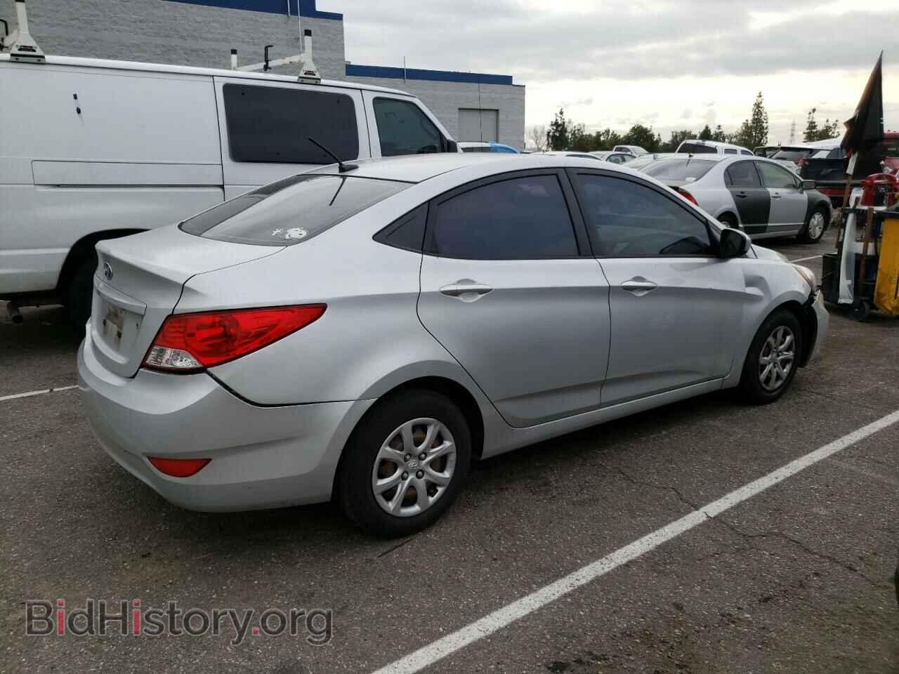 2014 HYUNDAI ACCENT - VIN: KMHCT4AEXEU651878 - Фото 3