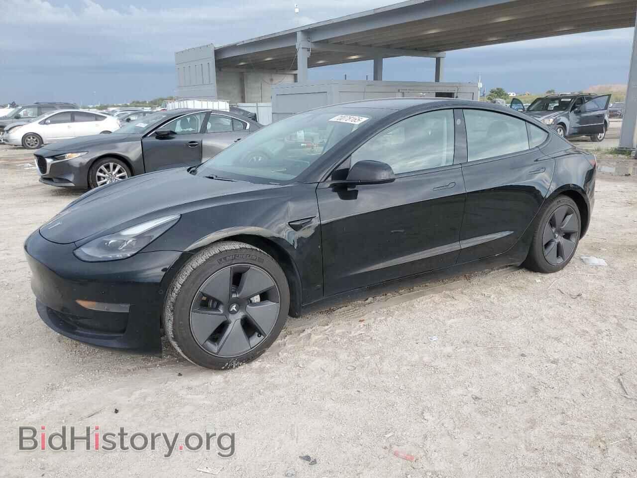 Photo 5YJ3E1EA9MF991390 - TESLA MODEL 3 2021