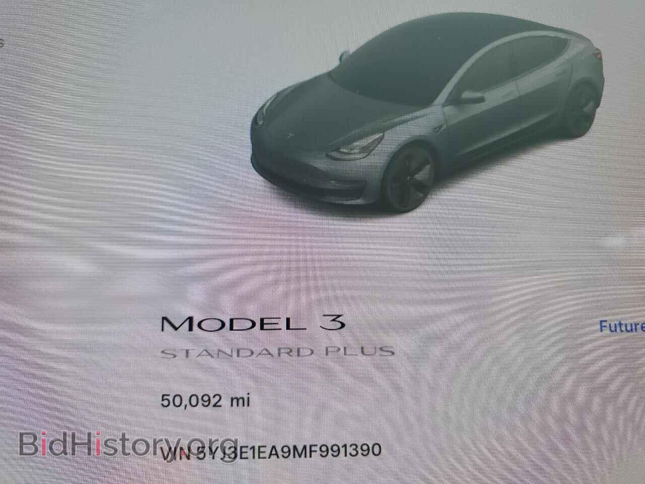 2021 TESLA MODEL 3 - VIN: 5YJ3E1EA9MF991390 - Фото 9