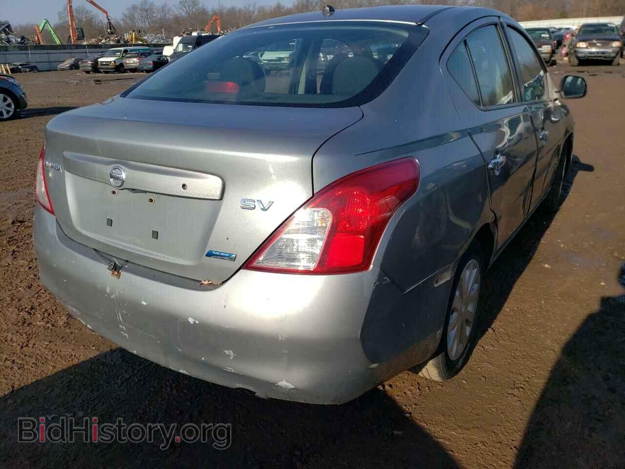 2012 NISSAN VERSA - VIN: 3N1CN7AP1CL814204 - Фото 4