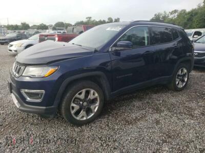 2021 Jeep COMPASS Limited, синий — VIN 3C4NJDCB1MT519929, Copart