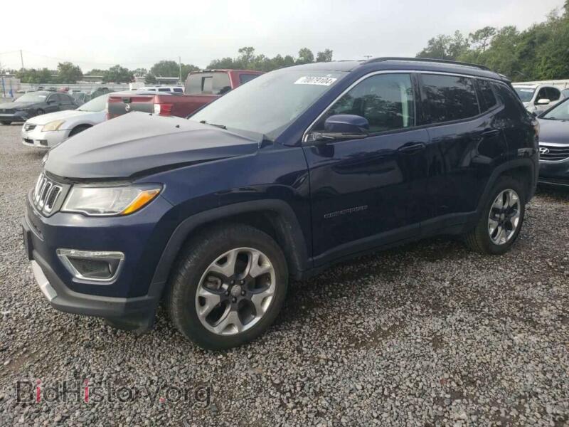 2021 Jeep COMPASS Limited (VIN 3C4NJDCB1MT519929) — фото 1 из 13, Copart, повреждение: передняя часть