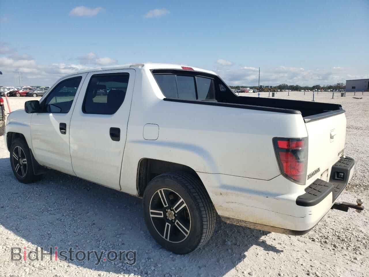 2014 HONDA RIDGELINE - VIN: 5FPYK1F79EB010257 - Фото 2