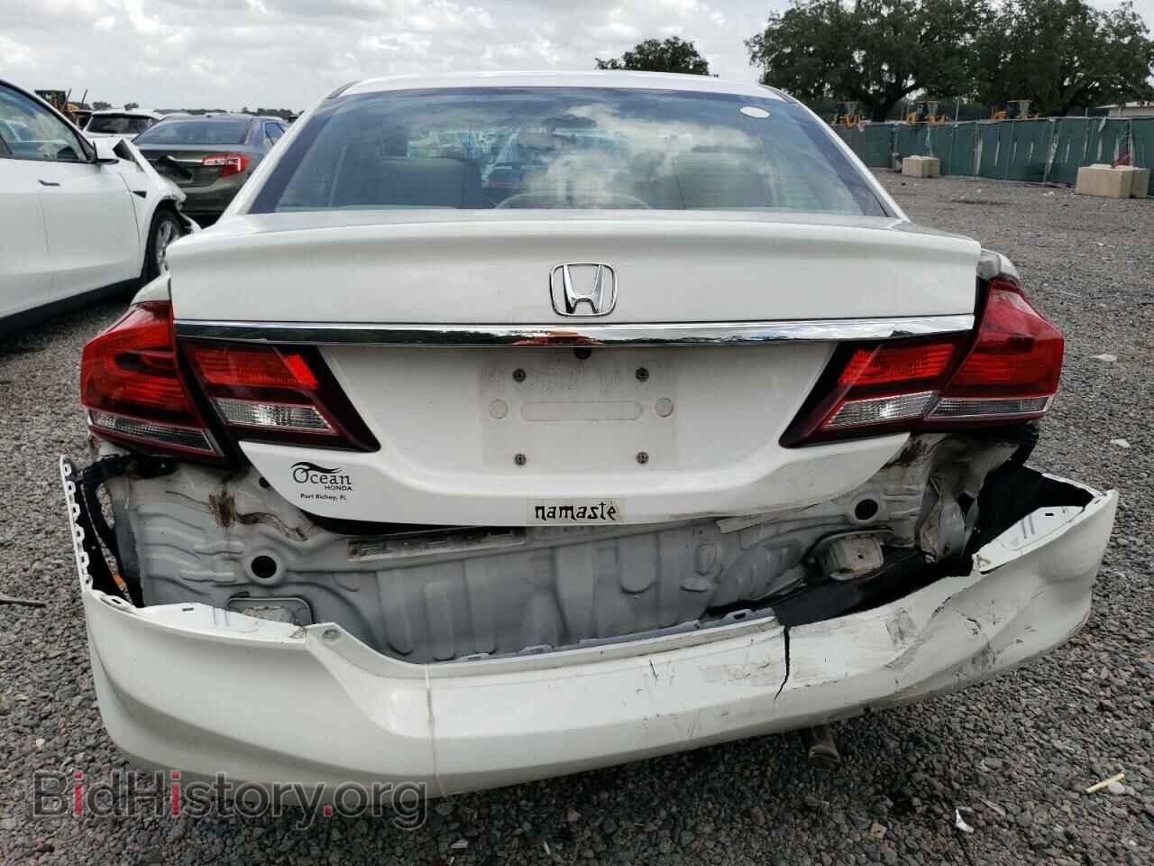 2013 HONDA CIVIC - VIN: 19XFB2F56DE069775 - Фото 6