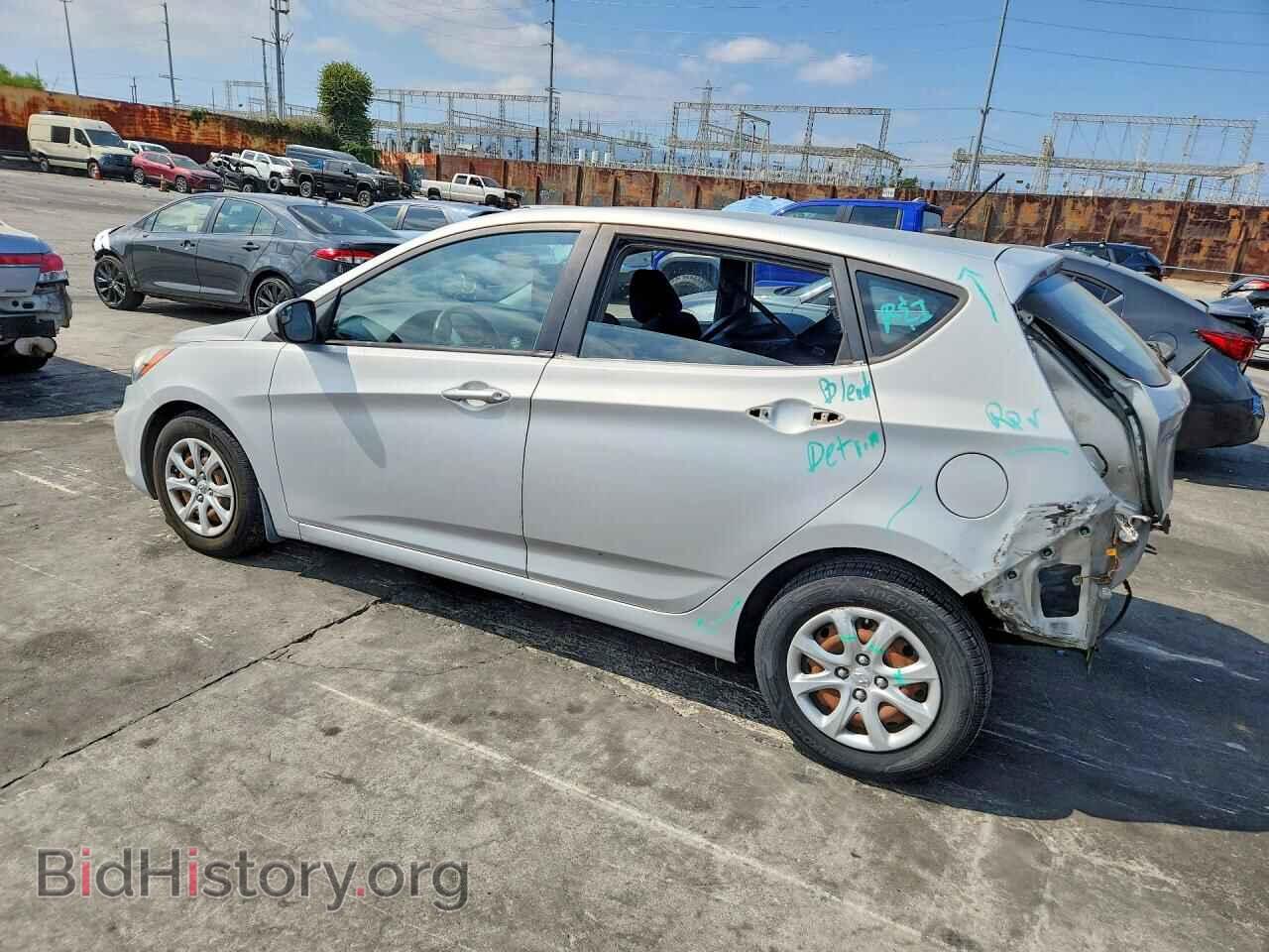 2014 HYUNDAI ACCENT - VIN: KMHCT5AE4EU176704 - Фото 2