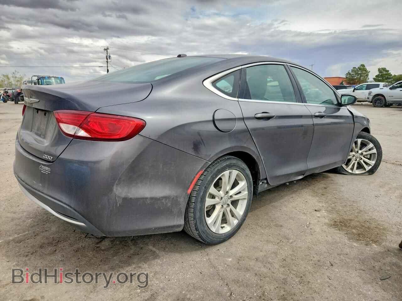 2015 CHRYSLER 200 - VIN: 1C3CCCABXFN709895 - Фото 3