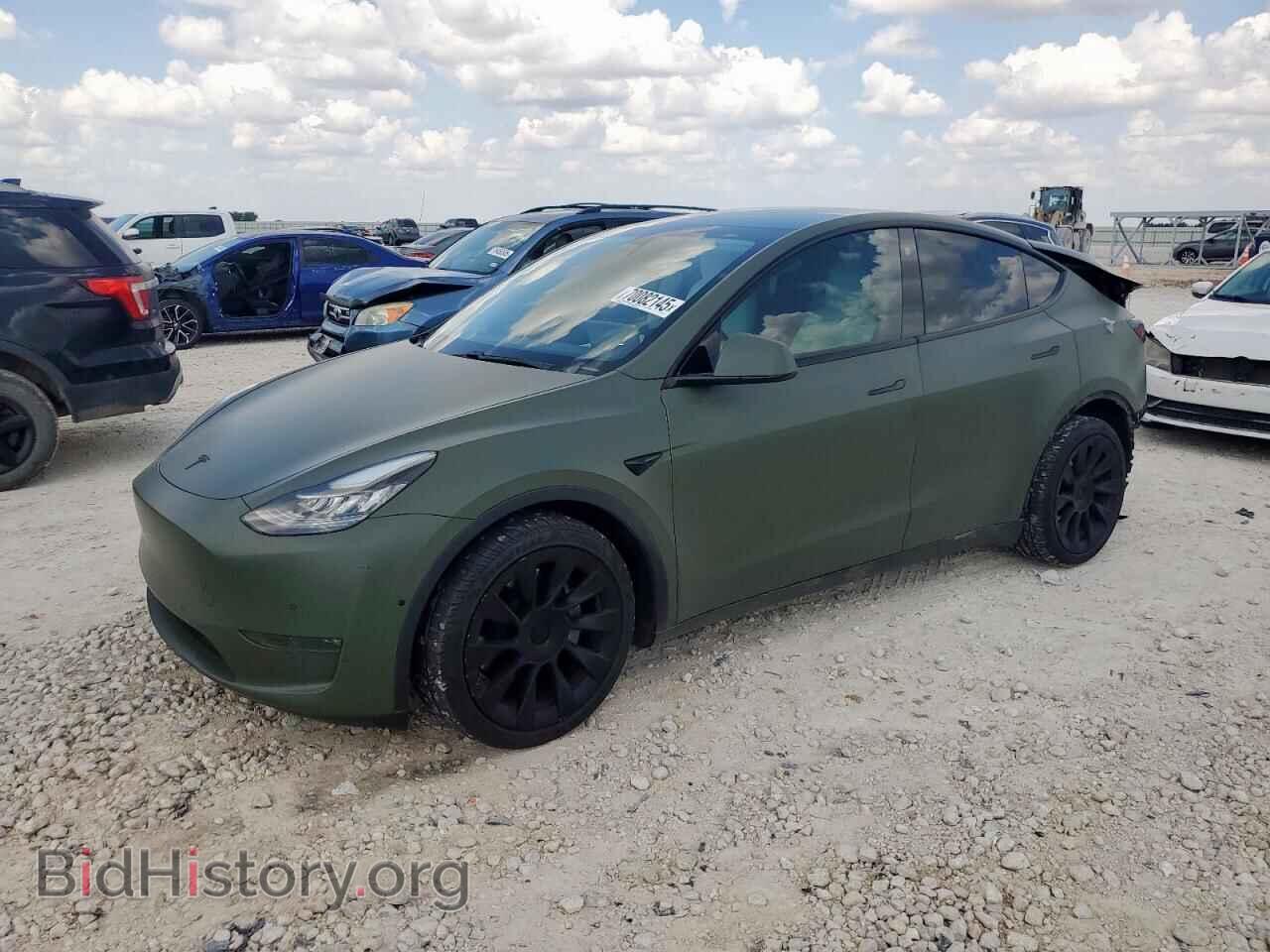 Photo 5YJYGDEE8MF077989 - TESLA MODEL Y 2021