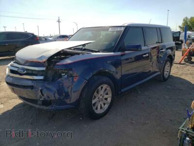 2012 Ford FLEX Flex SEL, синий — VIN 2FMGK5CC0CBD20655, Copart