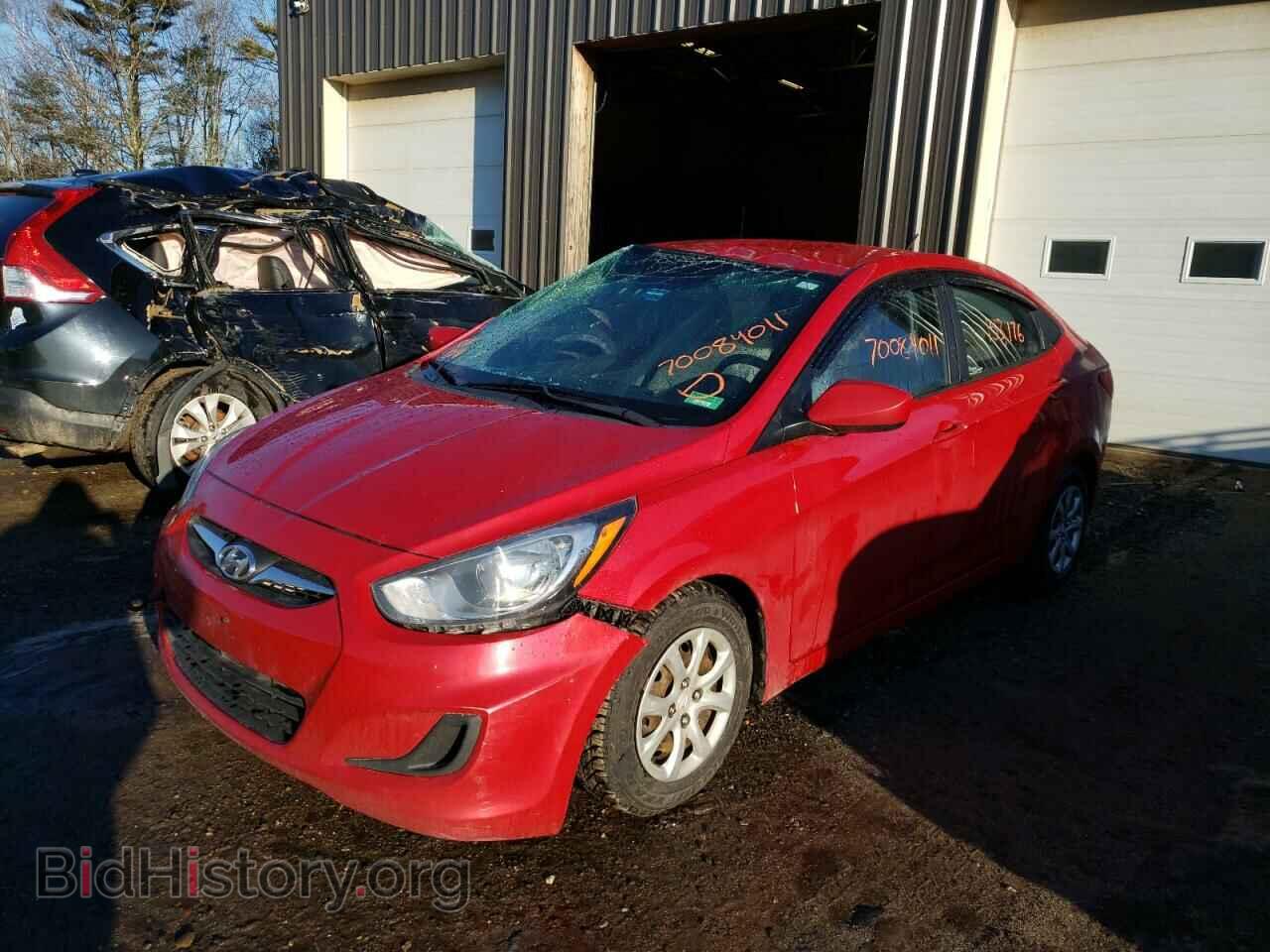 2013 HYUNDAI ACCENT - VIN: KMHCT4AE9DU439360 - Фото 2