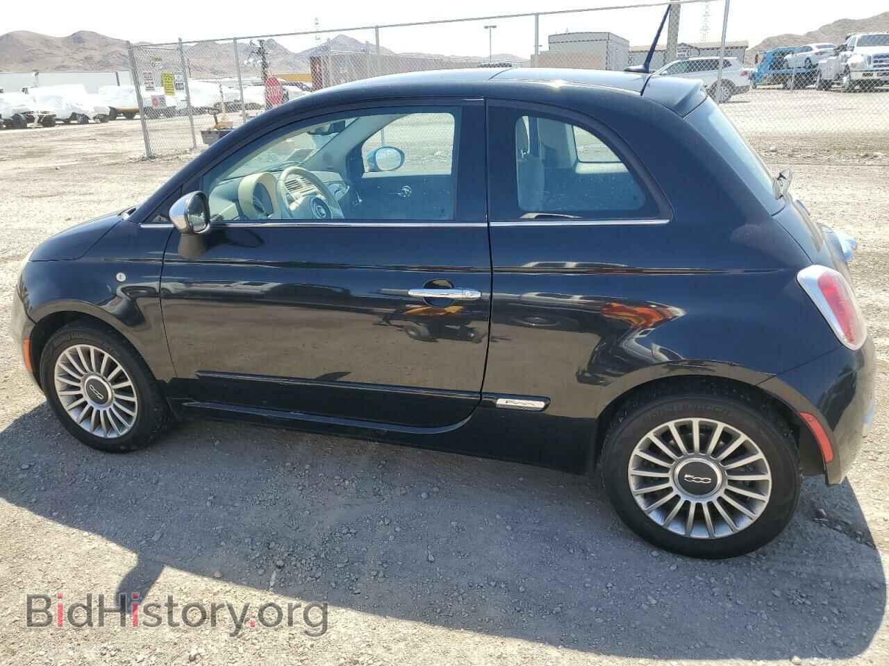 2012 FIAT 500 - VIN: 3C3CFFCR2CT106390 - Фото 2