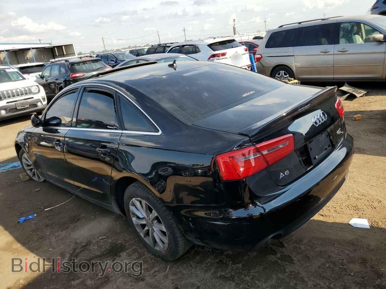 2012 AUDI A6 - VIN: WAUFGAFC6CN087811 - Фото 2
