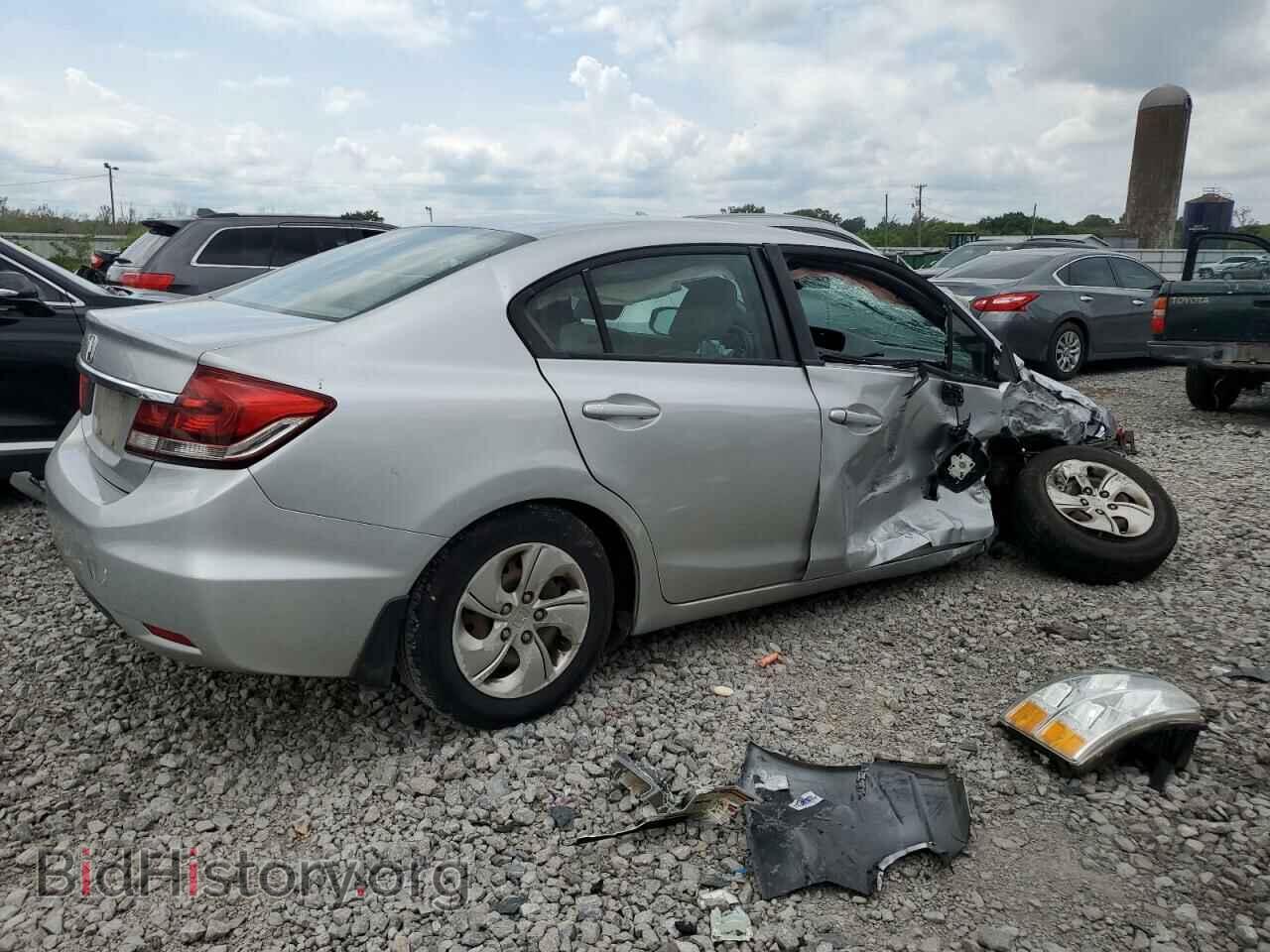 2013 HONDA CIVIC - VIN: 19XFB2F53DE025619 - Фото 3