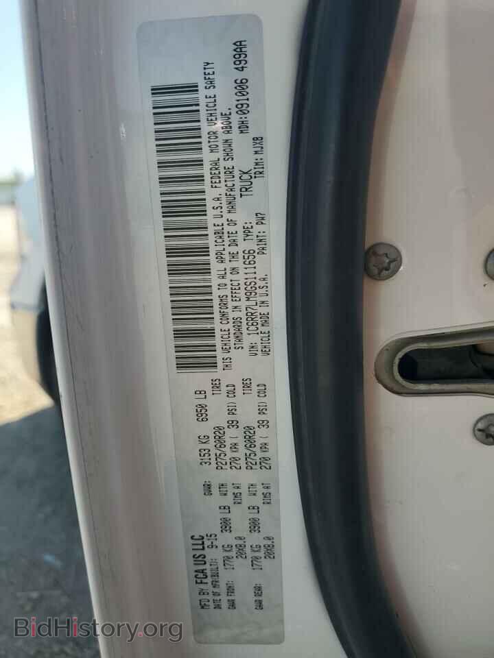 2016 RAM 1500 - VIN: 1C6RR7LM9GS111656 - Фото 12