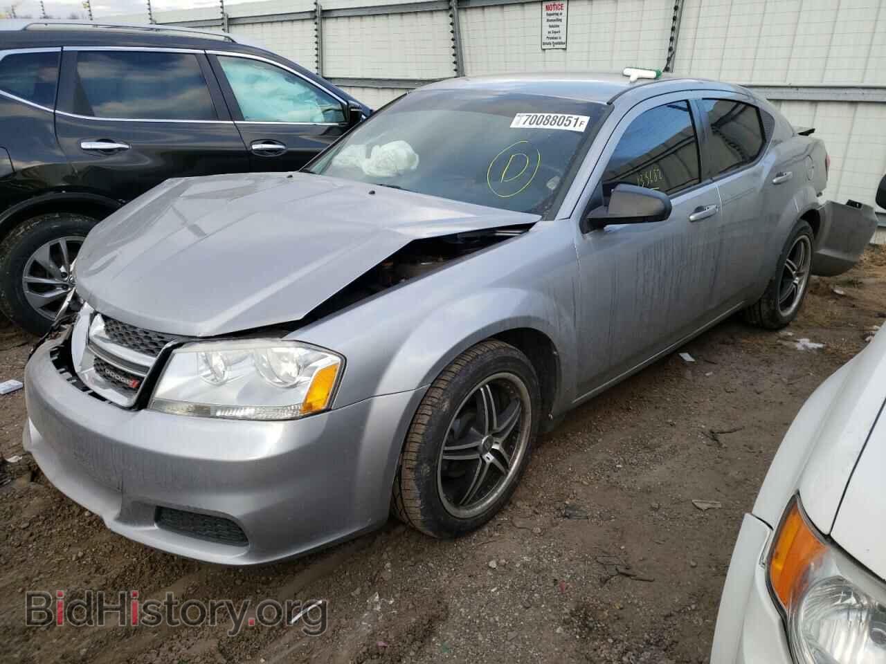 2013 DODGE AVENGER - VIN: 1C3CDZAB2DN566633 - Фото 2