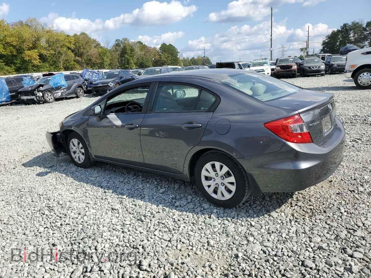 2012 HONDA CIVIC - VIN: 2HGFB2F50CH325056 - Фото 2